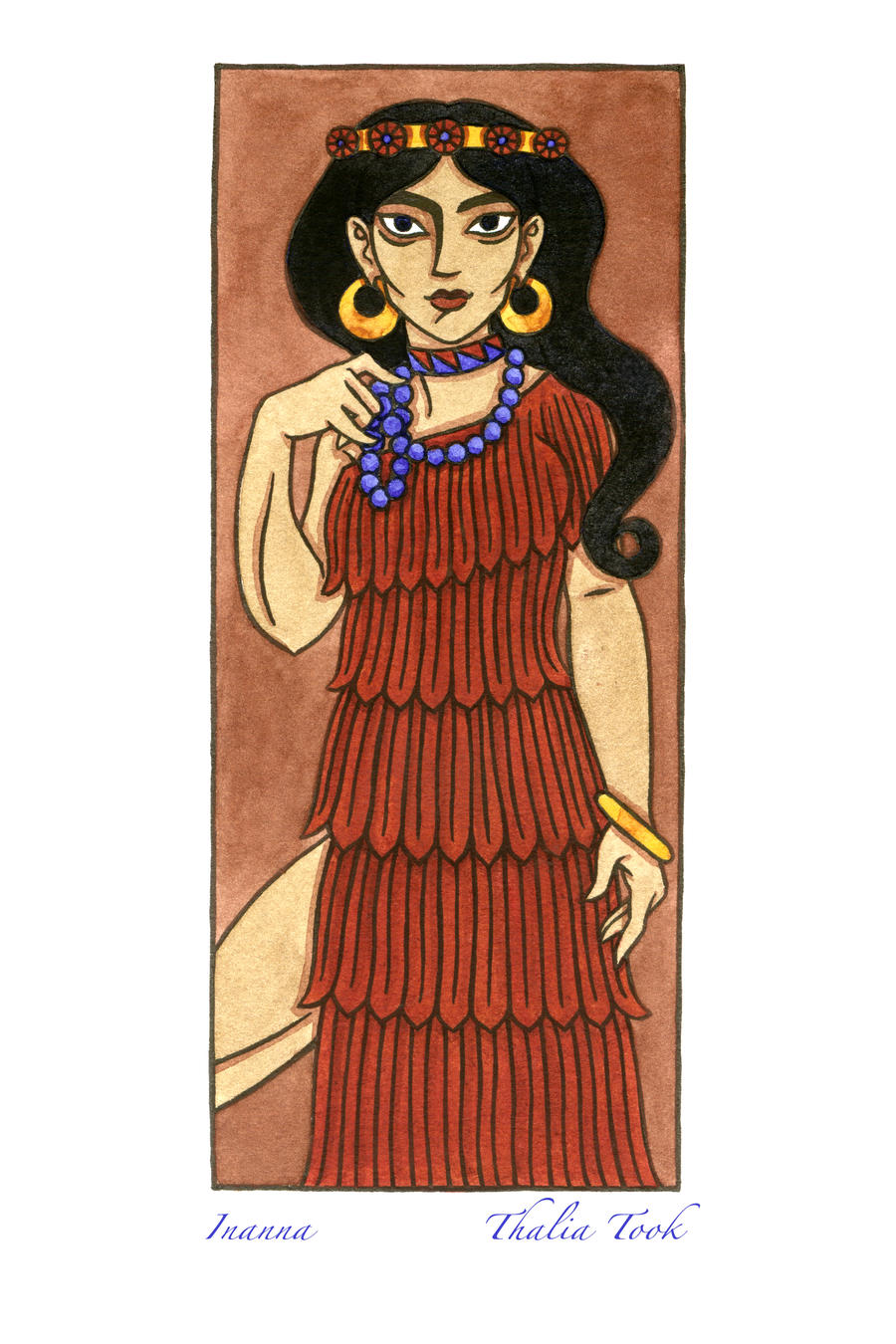 Pinterest Inanna Inanna by ThaliaTook on DeviantArt