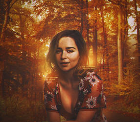 LADY AUTUMN // EMILIA CLARKE