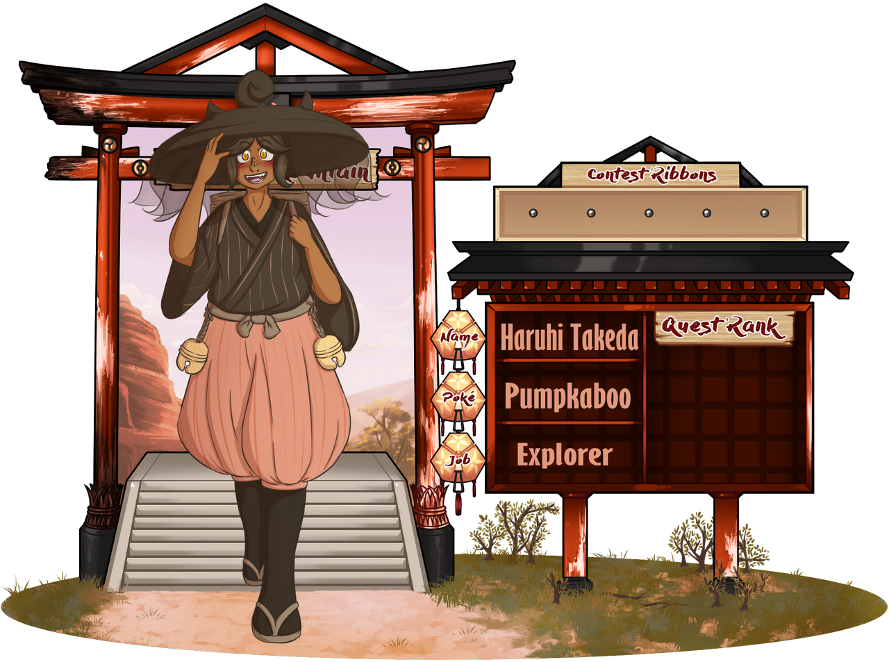 Haruhi Takeda application sheet