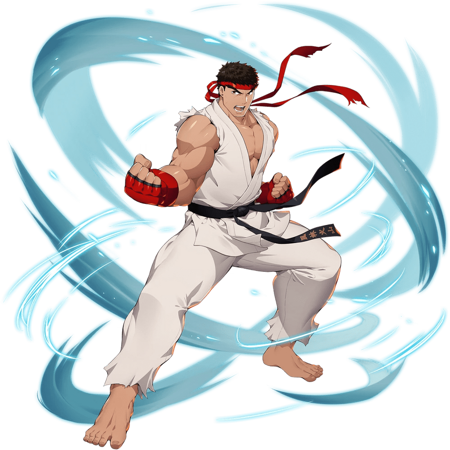 8 Bit Ryu Pfp Ryu render by bigedh on DeviantArt