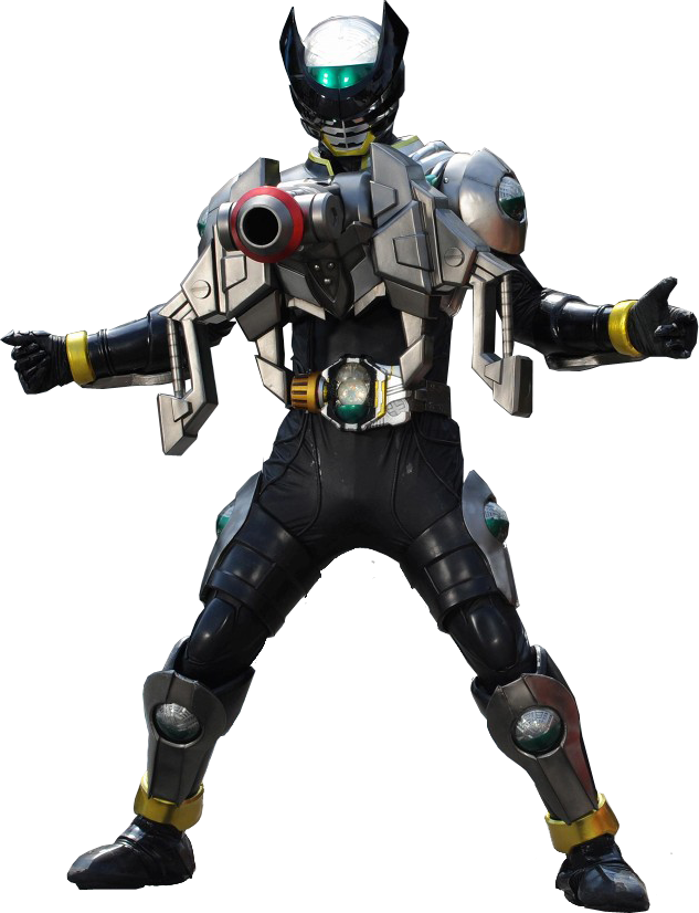 Masked Rider Birth Kamen Rider Birth Breast Cannon Render by bigedh on DeviantArt