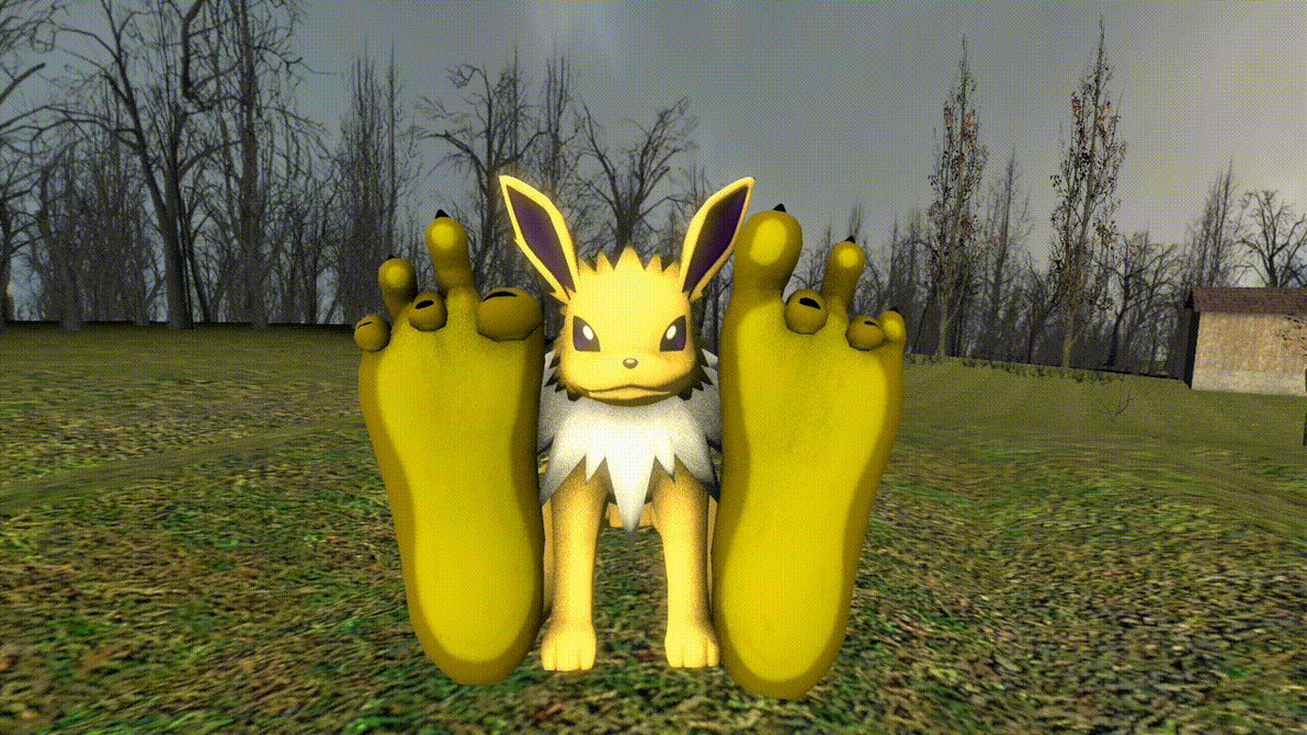 Jolteon Toe Wiggle Animation! by RenaMaster on DeviantArt