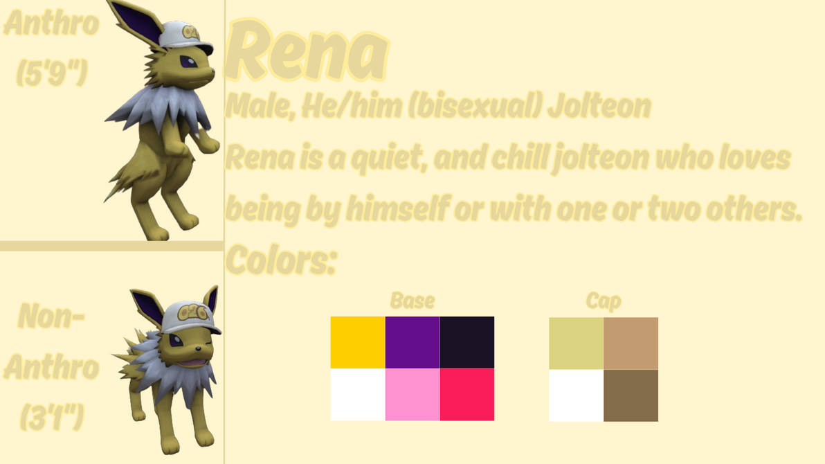 Rena Ref Sheet by RenaMaster on DeviantArt