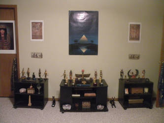 My Egyptian altar