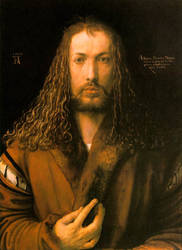 Duerer aged 28, self-portrait