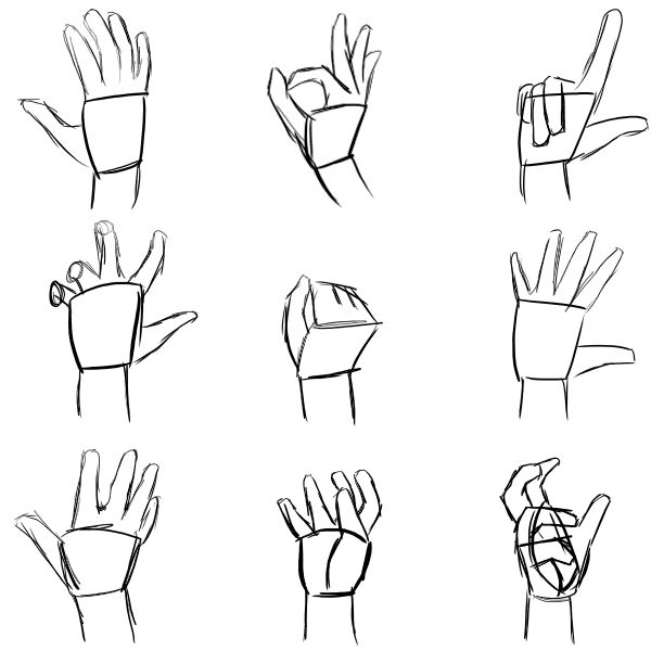 Front Practice Hand Hand Practice by ToasterRat on DeviantArt