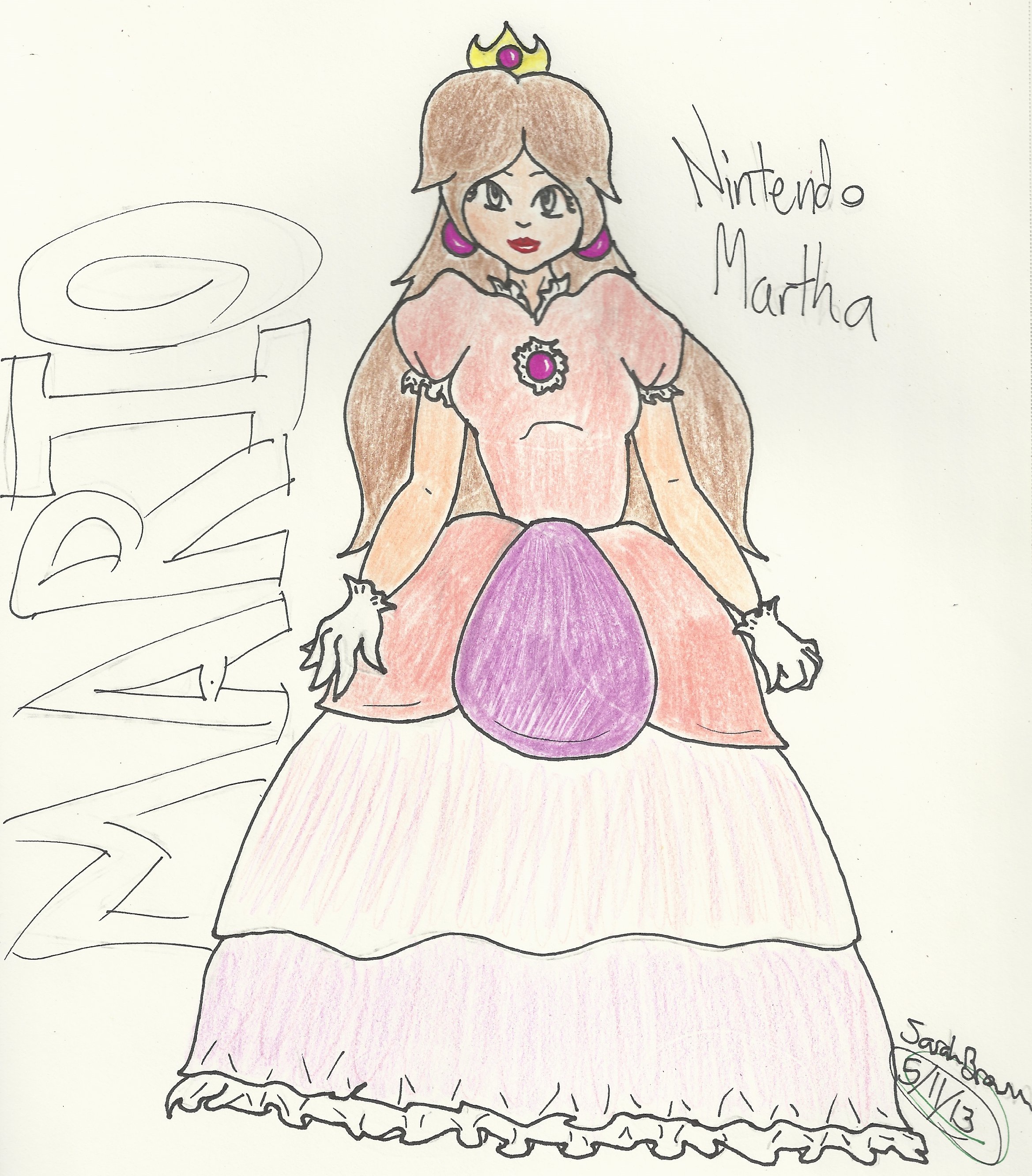 Nintendo Friends: Martha Colored