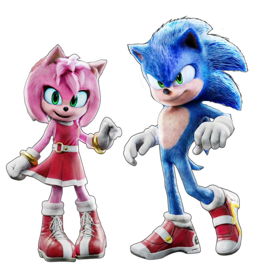 Sonic And Amy Movie Render By KevinGalaxy9 On DeviantArt sonic-and-amy-movie-render-by-kevingalaxy9-on-deviantart