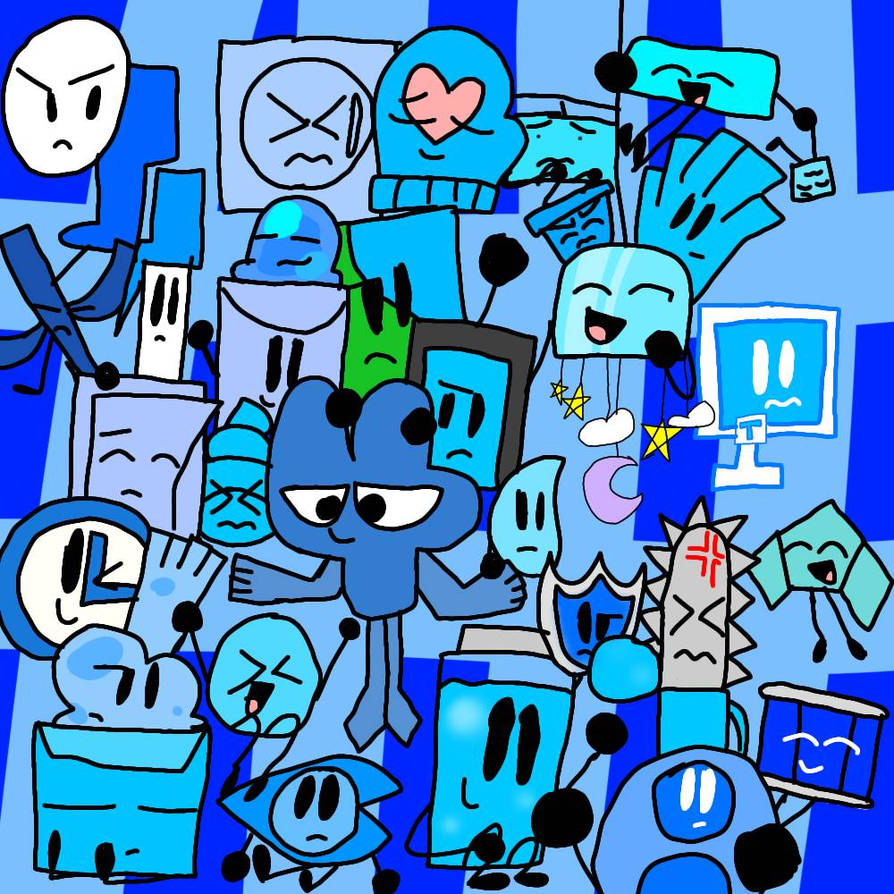 Blue object show characters by moonyisherealready on DeviantArt