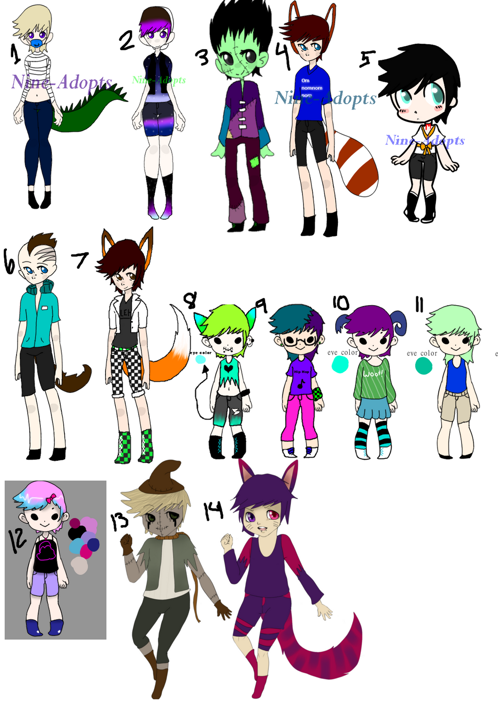 UNSOLD ADOPTS (OPEN) (Set-Price now)