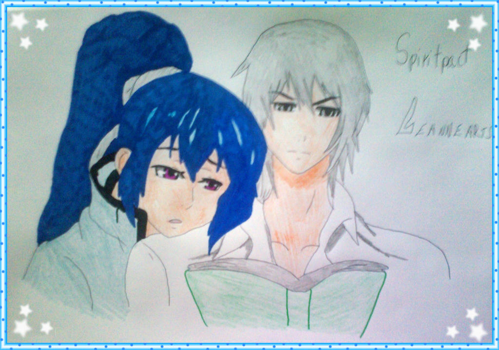 Spiritpact - Tanmoku Ki and Keika You by LeanneArts on DeviantArt