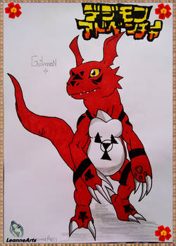 LeanneArts- Guilmon ( my favorite Digimon )