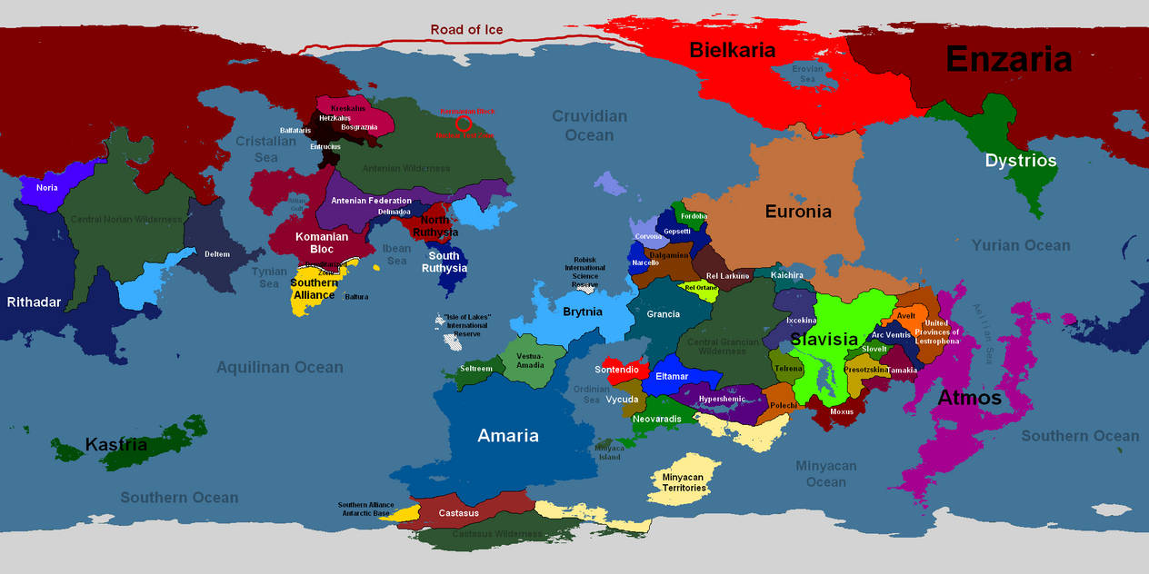 SERA series: Map of Kerbin by Stratocracy on DeviantArt