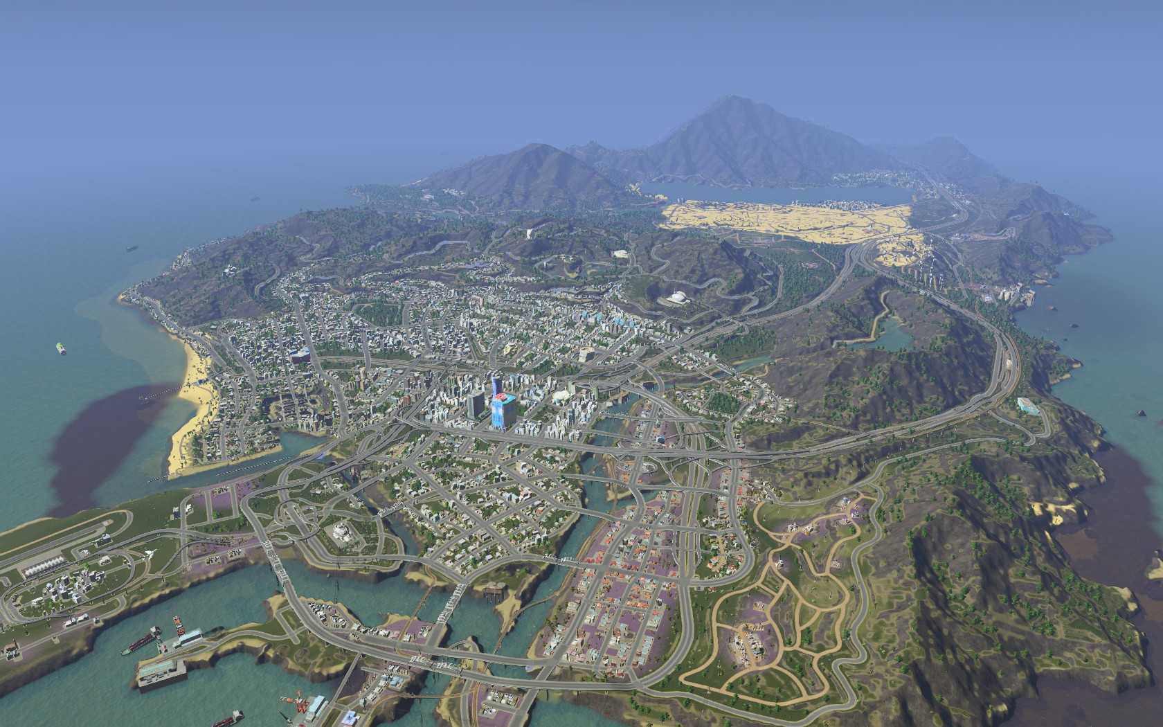 GTA V PC... In Cities Skylines