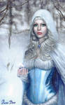 Lady Winter -final version by OmarDiazArt