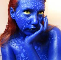 Mystique Makeup