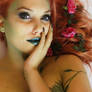 Poison Ivy makeup by me