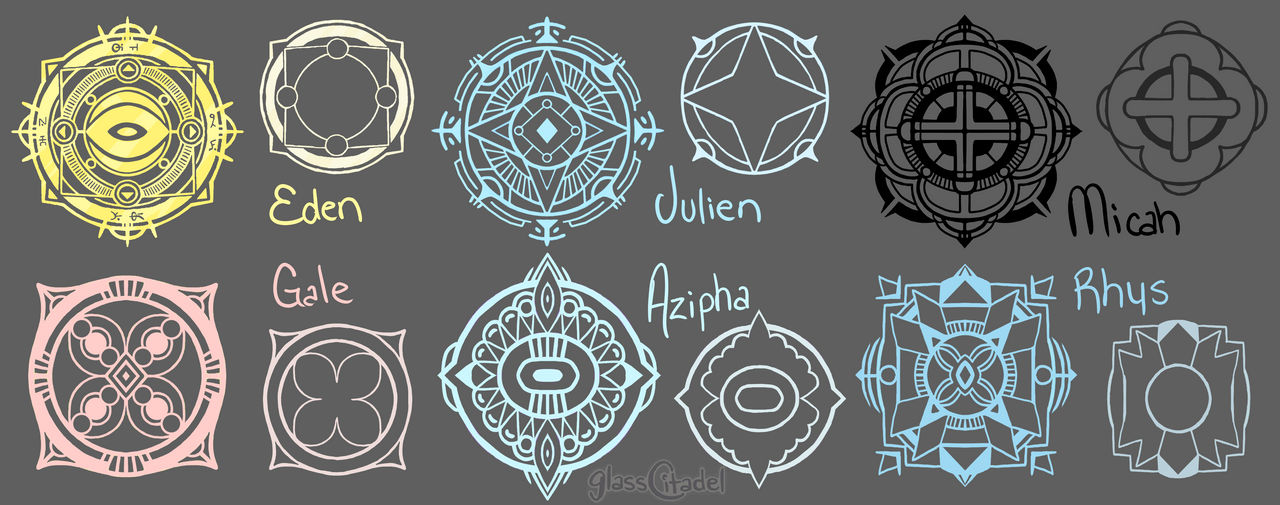 Octa Rune OC Rune Circles and Infodump by glasscitadel on DeviantArt