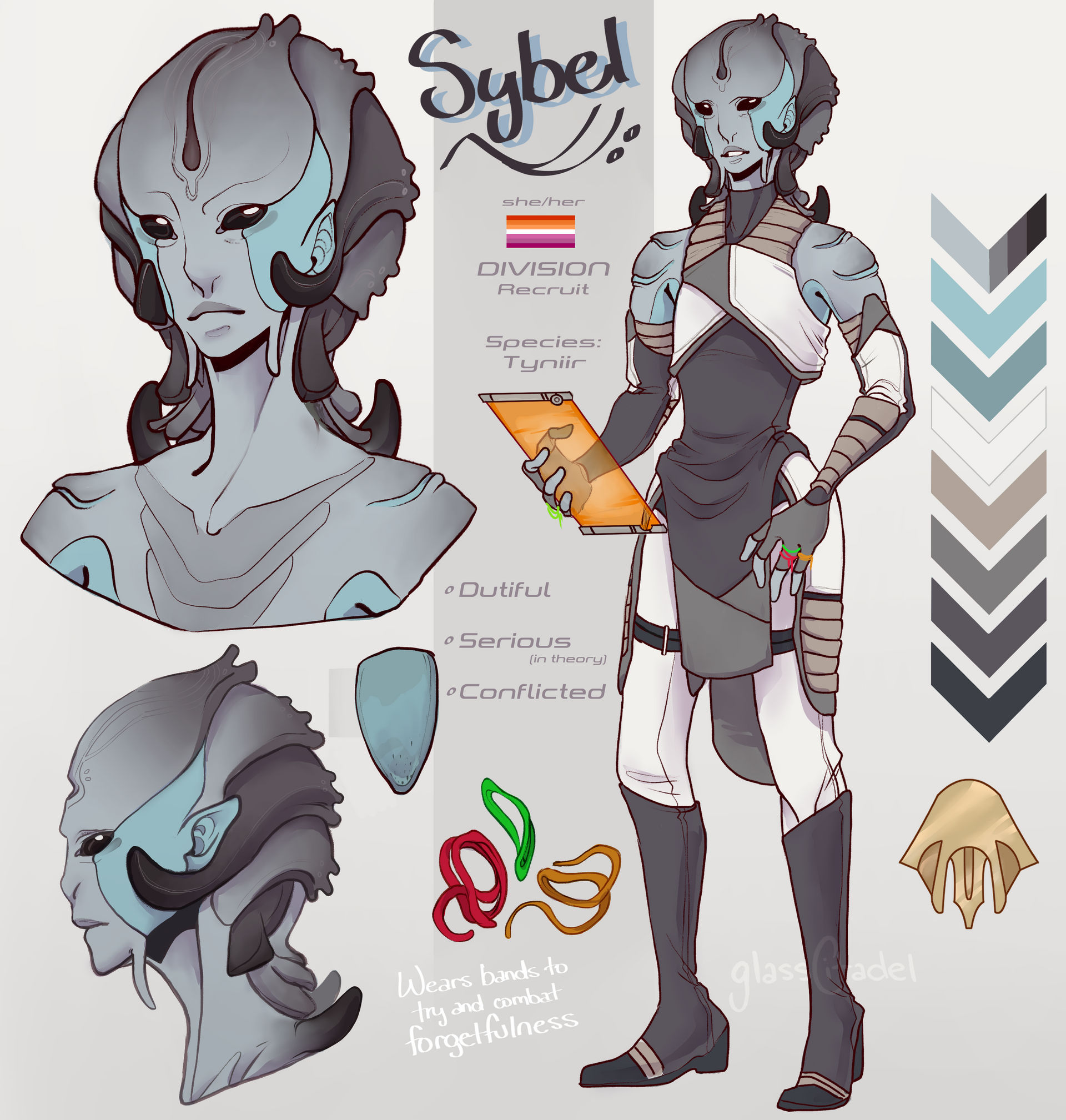Sybel Character Reference Sheet -- Sybel by glasscitadel on DeviantArt