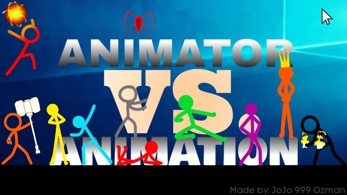 Animator vs. Animation Logo + All Stick Figures by J0J0999Ozman on ...