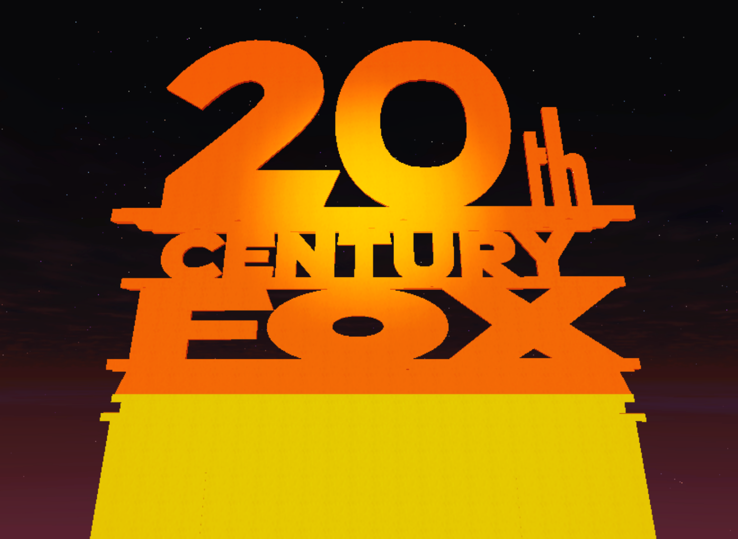 20th Century Fox Logo (Dark Golden) by J0J0999Ozman on DeviantArt