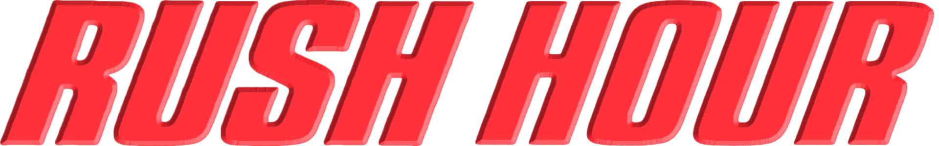 Rush Hour (film series) Logo by J0J0999Ozman on DeviantArt