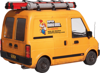 Super Mario Bros. Plumbing Van
