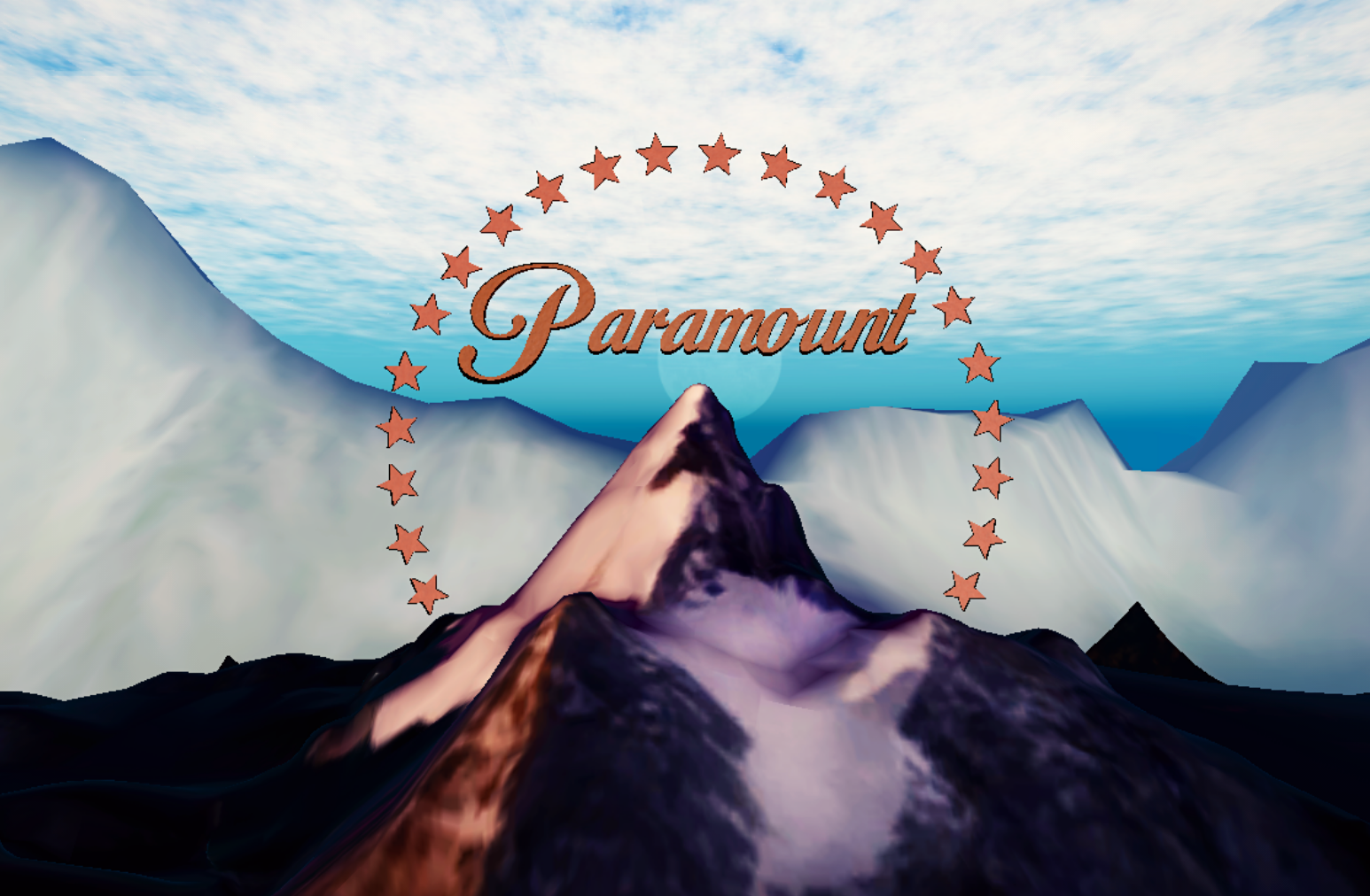 Paramount Image Paramount Pictures Logo Mountain