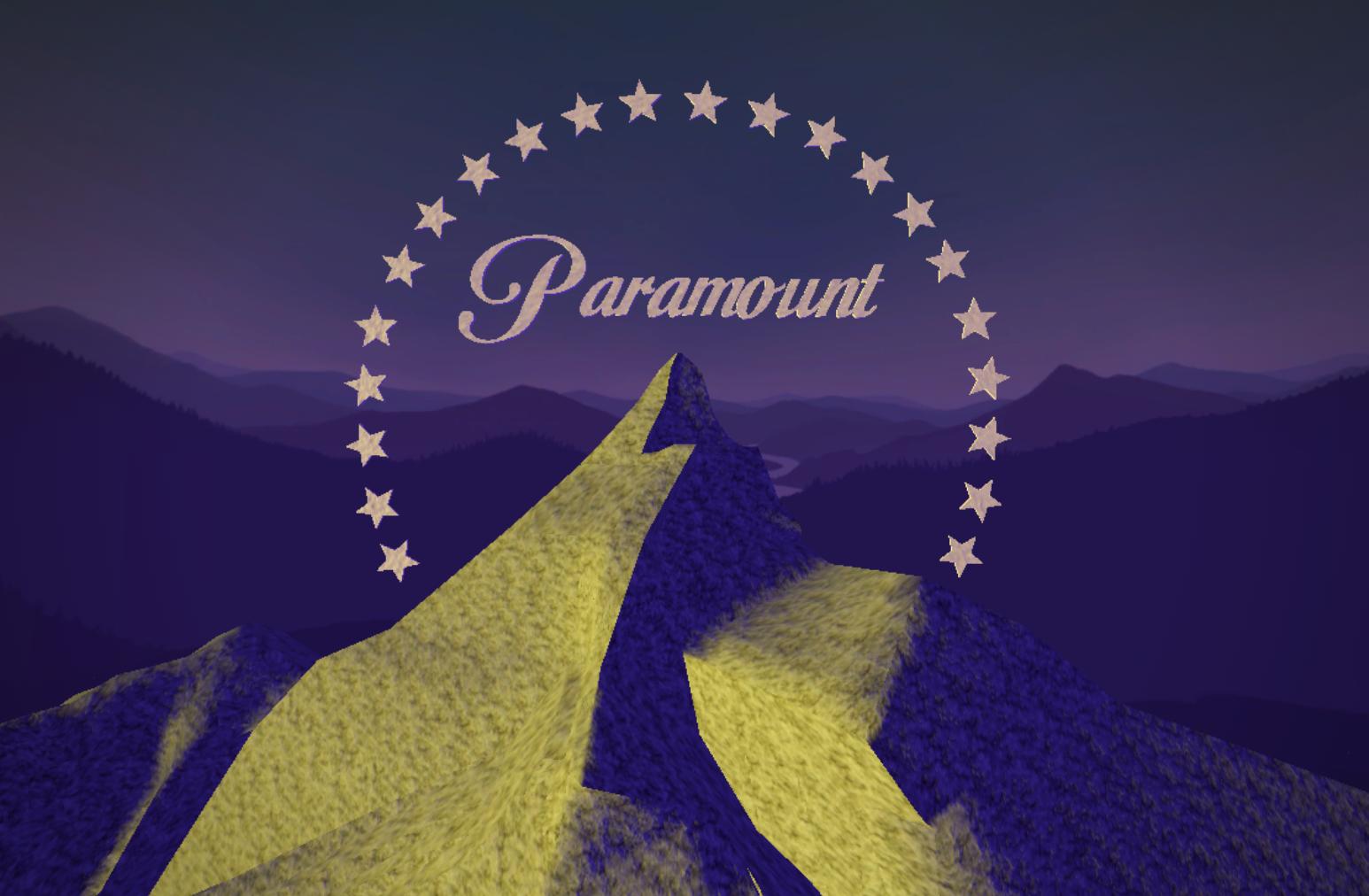Paramount Pictures Logo (Mountain Purple Sky) by J0J0999Ozman on DeviantArt