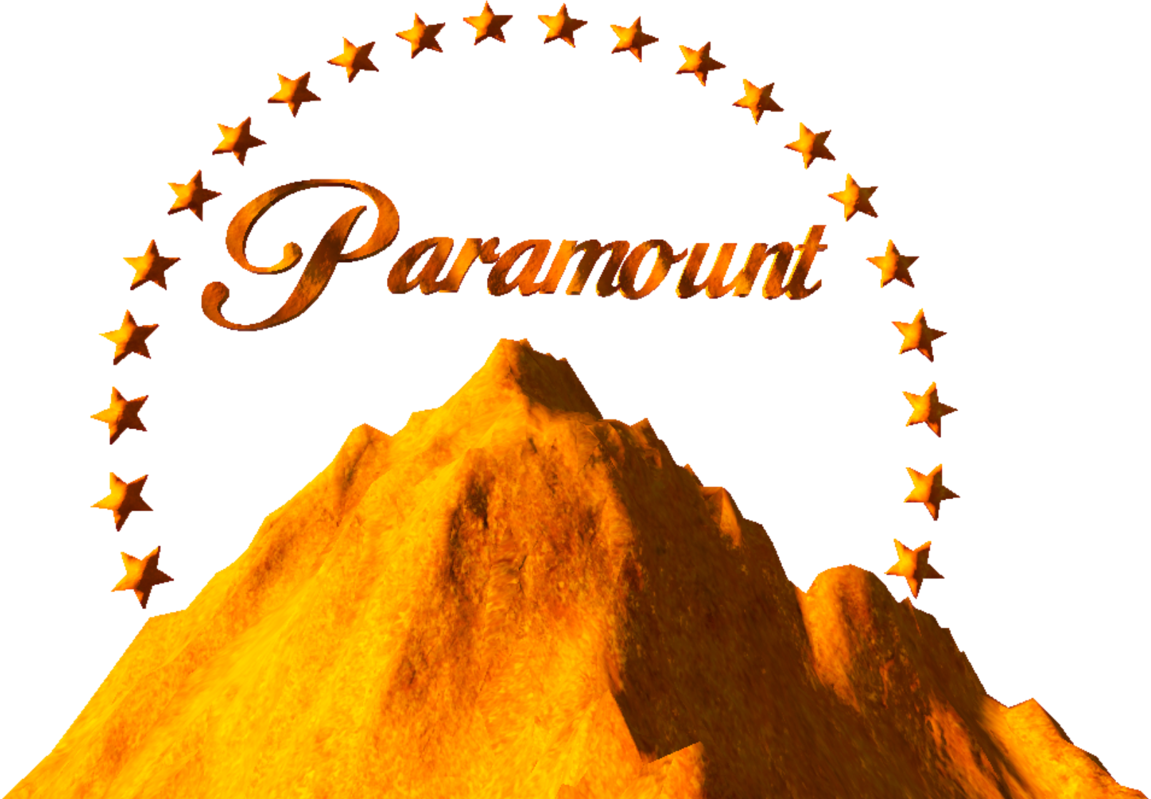 Paramount Pictures Logo (Yellow Gold Mountain) by J0J0999Ozman on ...