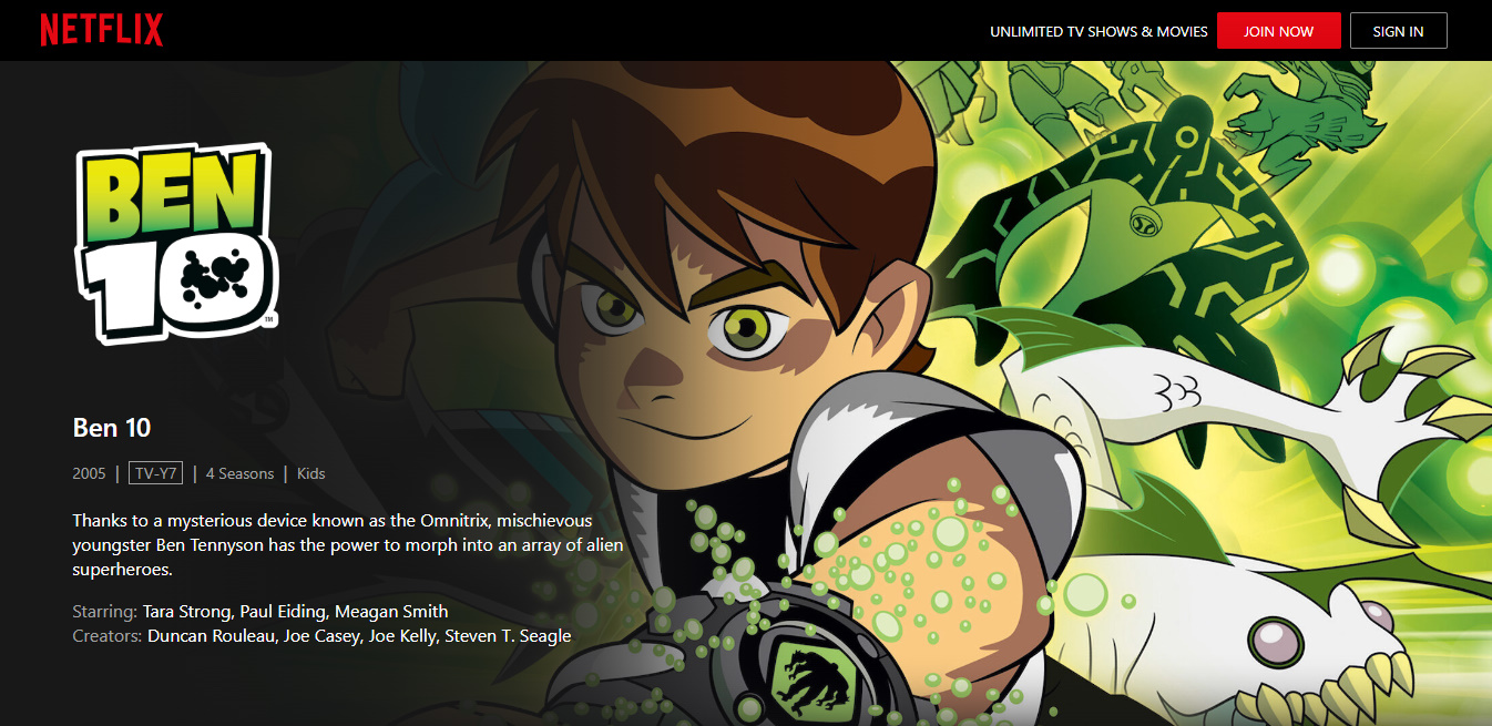 Is 'Ben 10: Alien Force' on Netflix? Where to Watch the Series