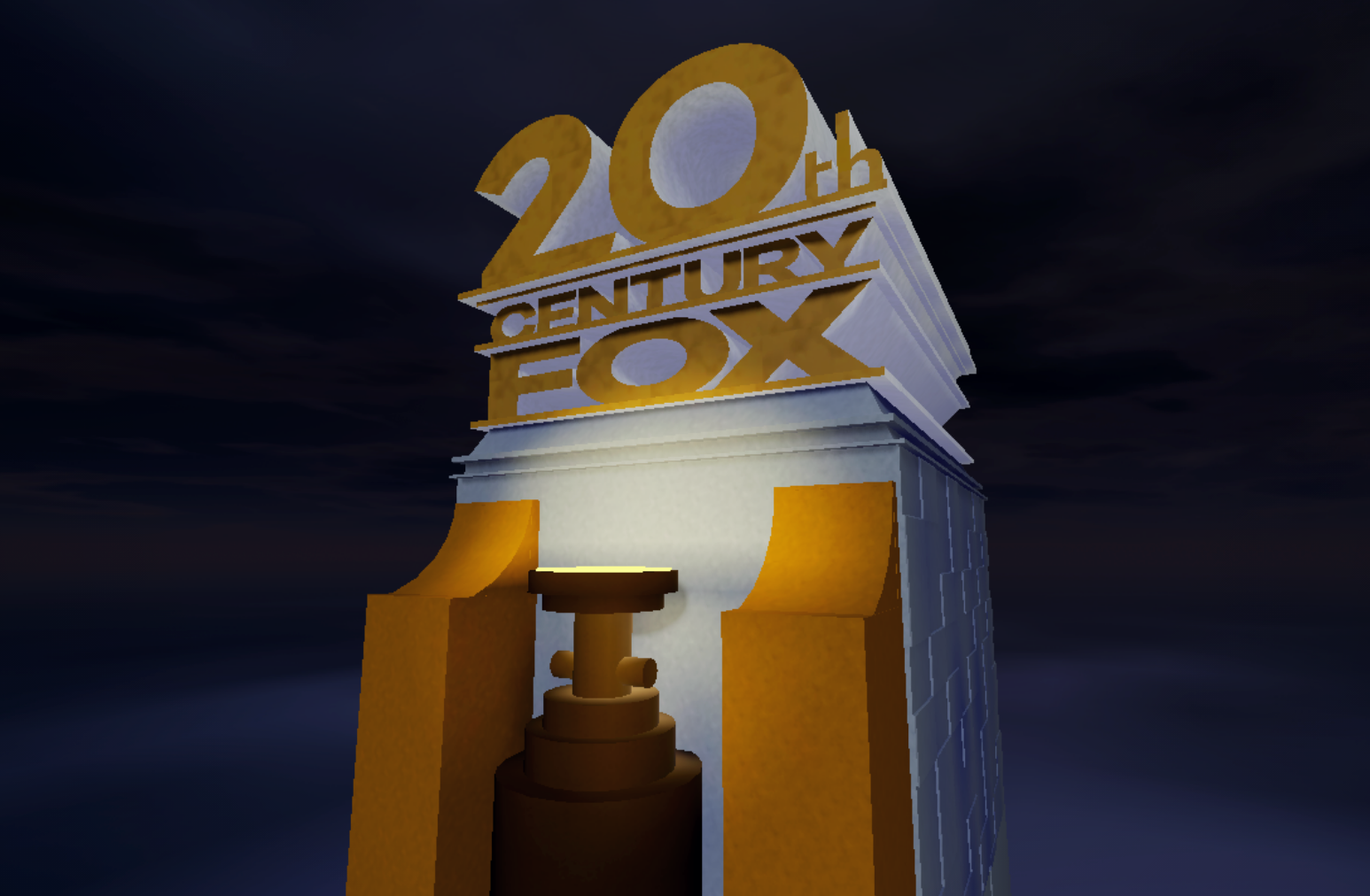 20th Century Fox Logo (Dark Golden) by J0J0999Ozman on DeviantArt