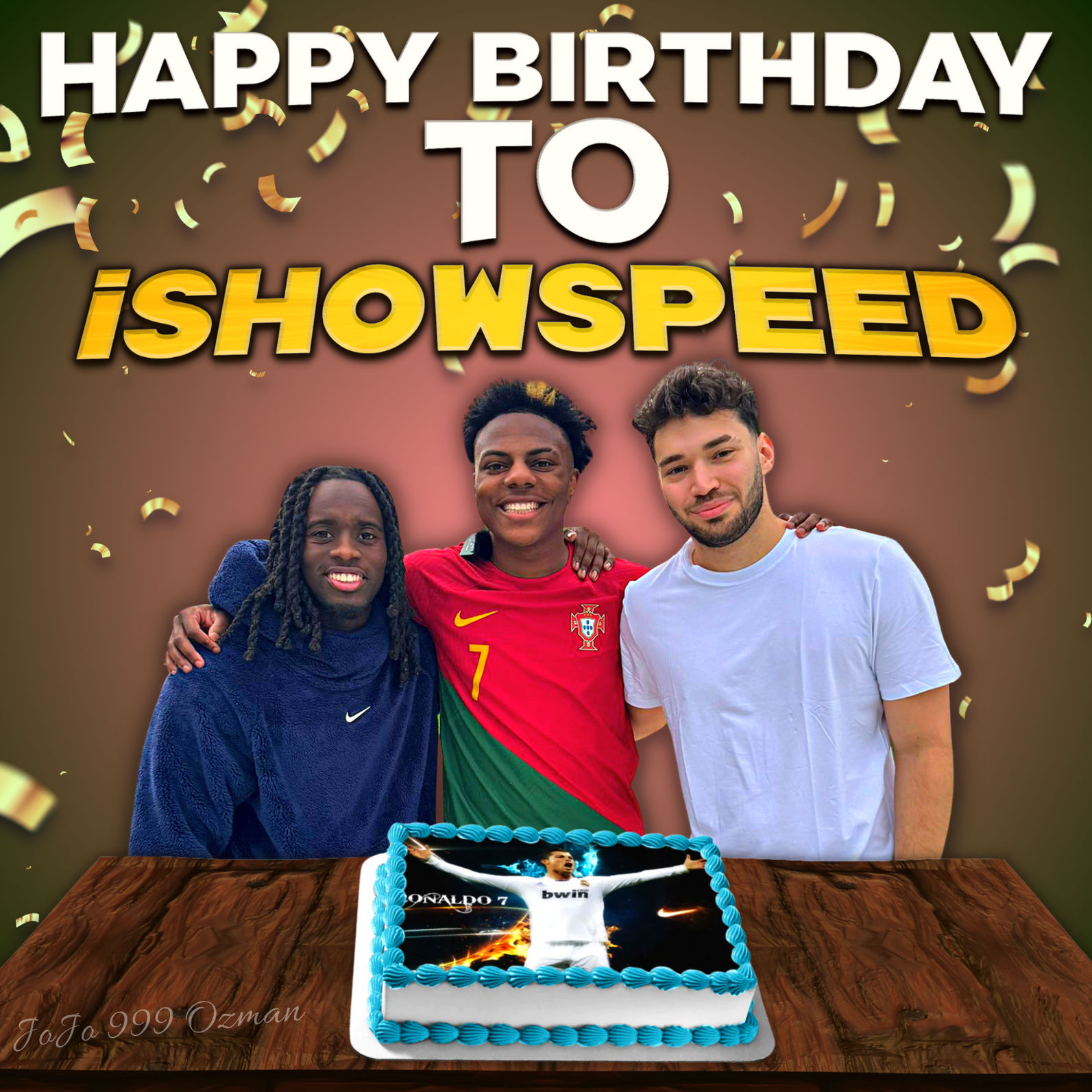 Happy Birthday to IShowSpeed! by J0J0999Ozman on DeviantArt