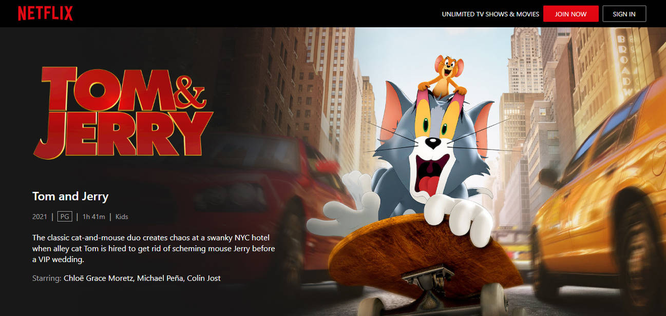 Tom and Jerry (2021) on Netflix by J0J0999Ozman on DeviantArt
