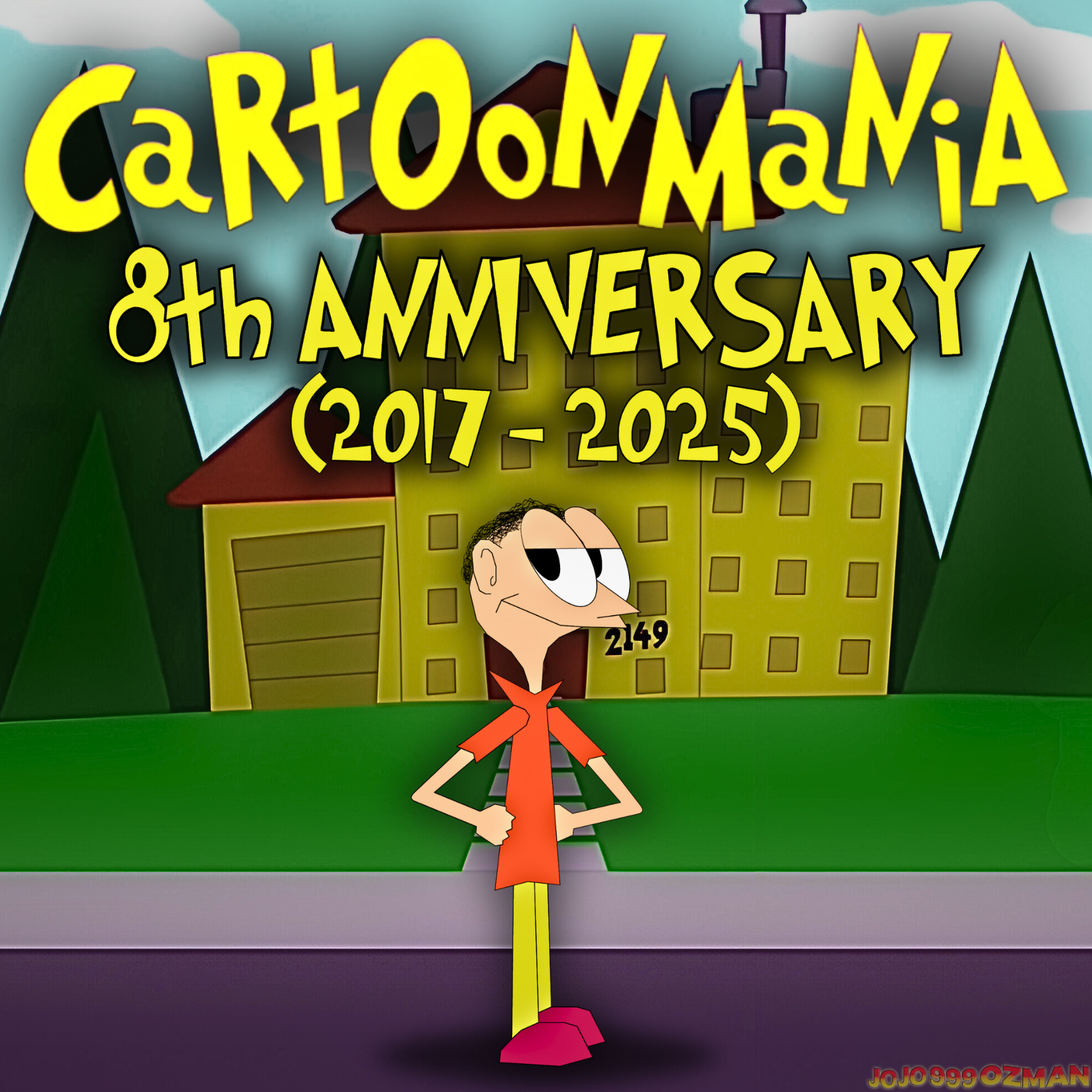 Cartoon Mania Ruff Kat CartoonMania 8th Anniversary by J0J0999Ozman on DeviantArt