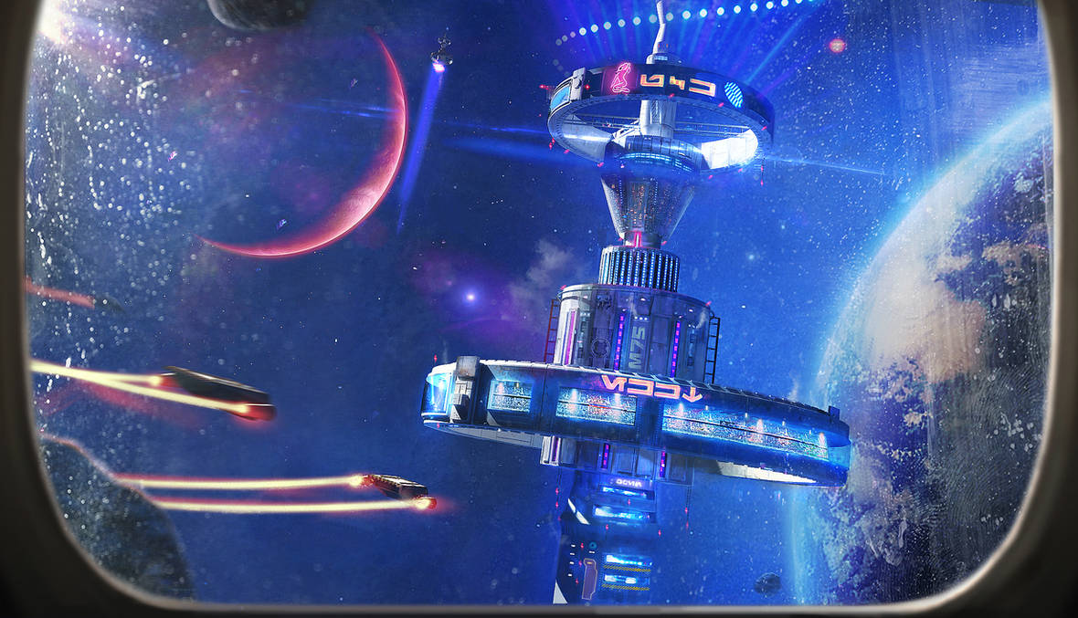 Space Station Concept By Alexdjayk On Deviantart Space Station Concept By Alexdjayk On Deviantart