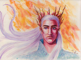 Thranduil watercolor