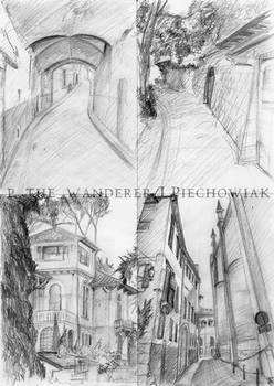 Sketches - streets of Florence