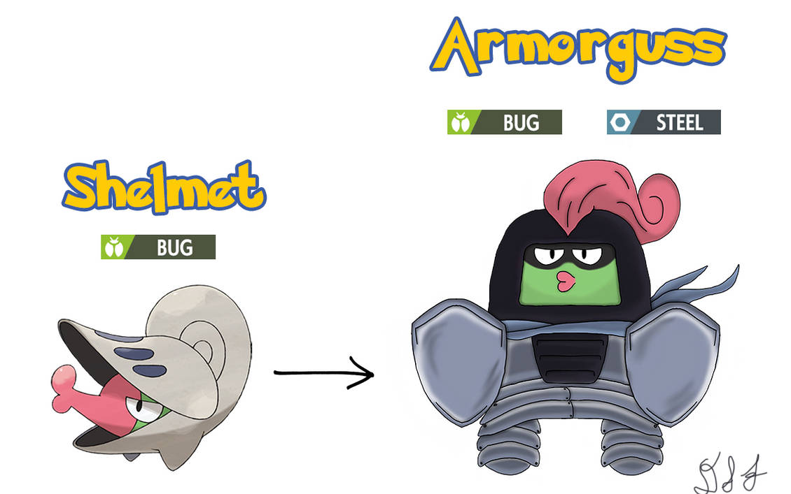 Shelmet Evolution by DanielsFusionsandFun on DeviantArt
