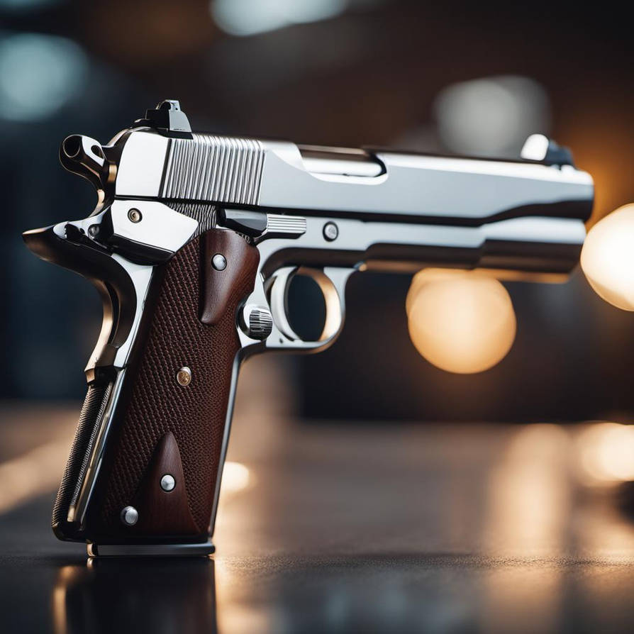 1911 45 ACP pistol concept art by JupiterBolt95 on DeviantArt