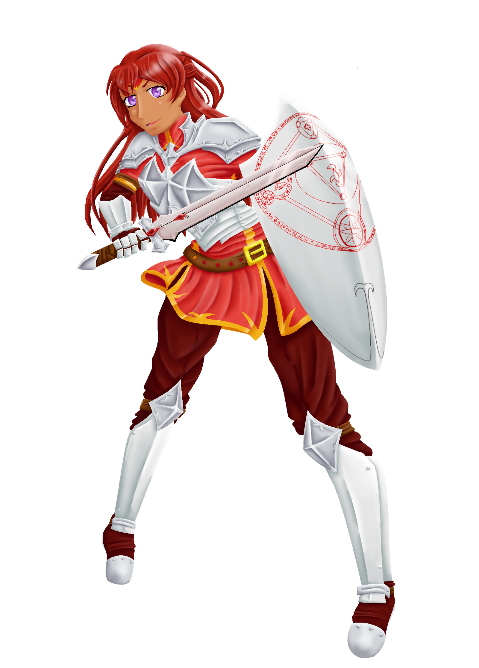 Red Shield Knight