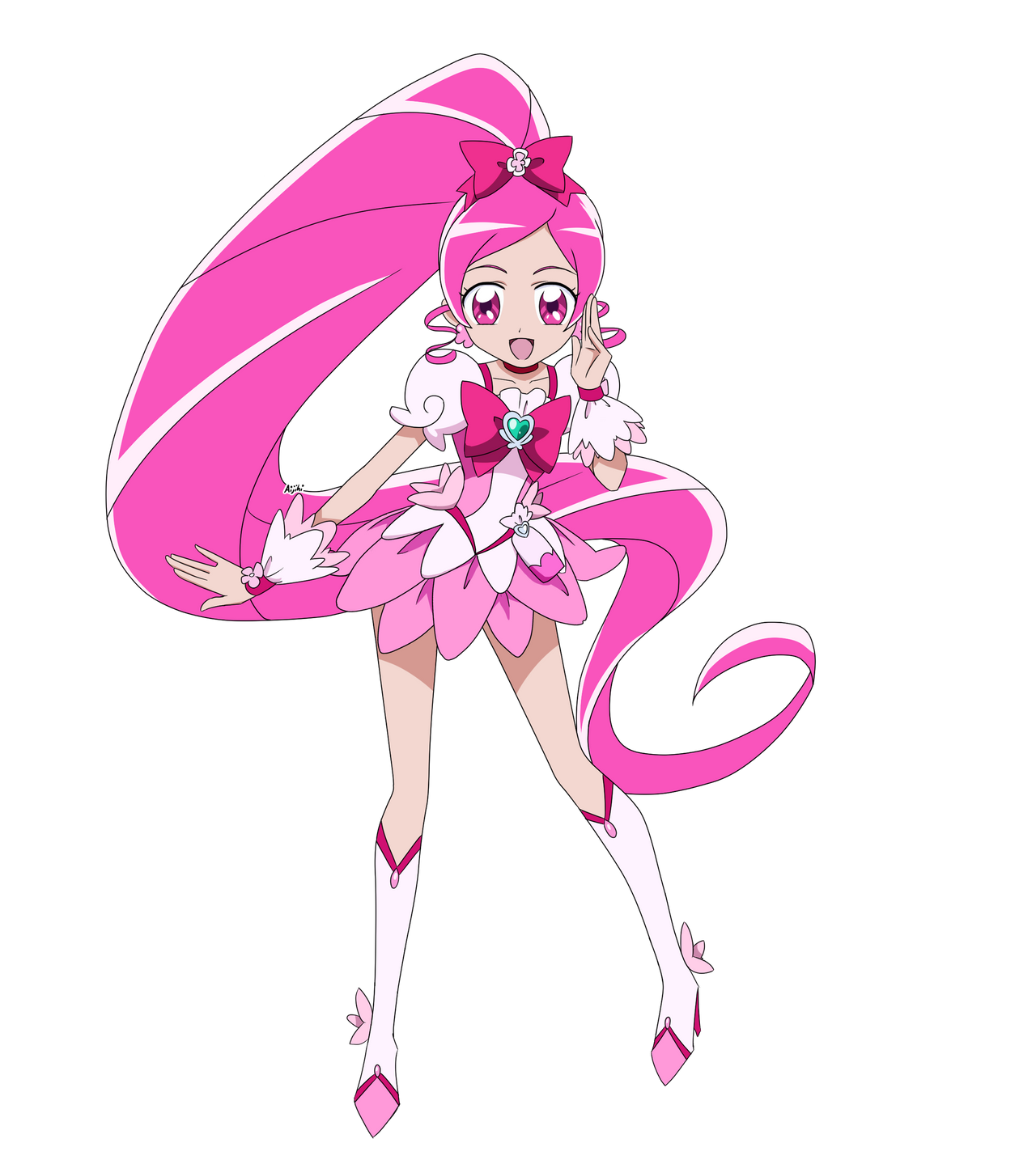 Cure Blossom Fanart By Aijihi On Deviantart Cure Blossom Fanart By Aijihi On Deviantart
