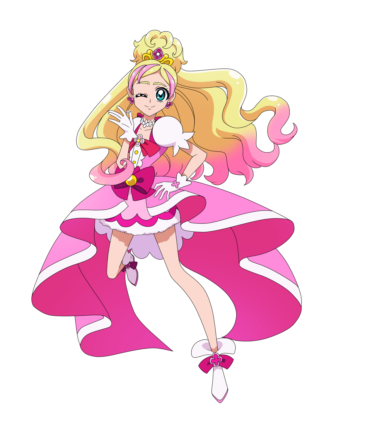 Cure Flora Fanart By Aijihi On Deviantart Cure Flora Fanart By Aijihi On Deviantart