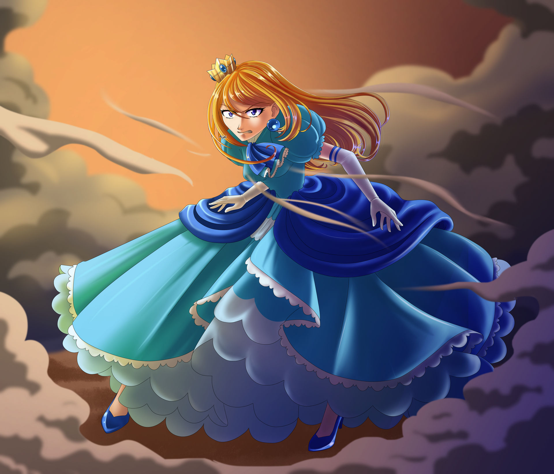 Samus Aran the Princess by Aijihi on DeviantArt