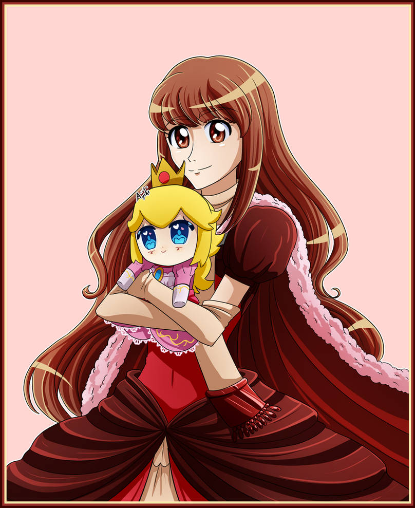 Ruby Peah Princess Ruby and Plushie Peach- P by Aijihi on DeviantArt