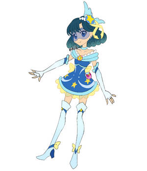Sailor Mercury, Star Twinkle Style (Sketch)