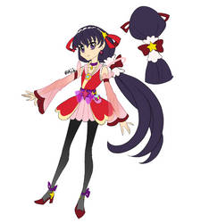 Sailor Mars, Star Twinkle Style (Sketch)
