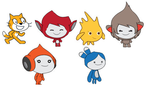 Genderbend Scratch Mascots by a3swedrftgy on DeviantArt