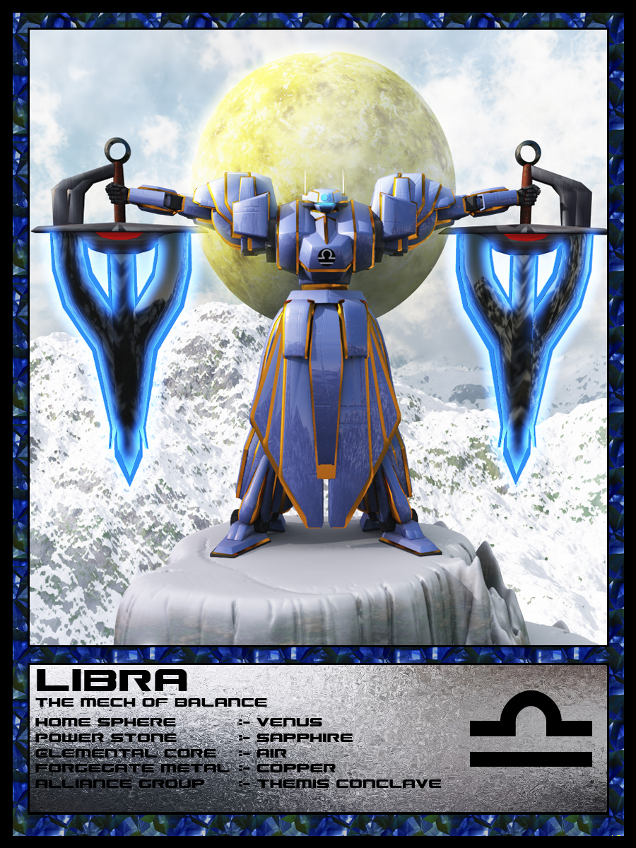 Mecha of the Zodiac :- Libra