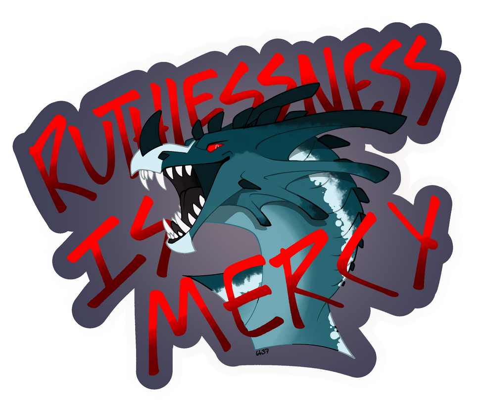 Ruthless Sticker ruthlessness sticker by 6h37 on DeviantArt